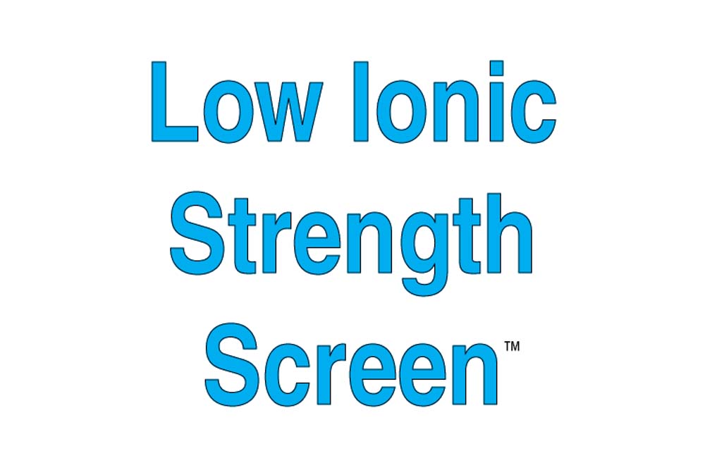 Low Ionic Strength Screen Hampton–Low Ionic Strength Screen (LISS) 低离子强度屏幕