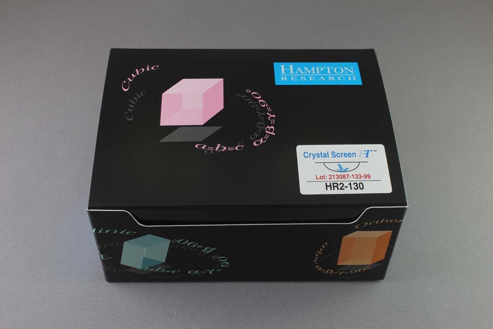 HR2-130 Crystal Screen HT 1.0 mL block format Crystal Screen • Crystal Screen 2 • Crystal Screen HT蛋白结晶-Hampton