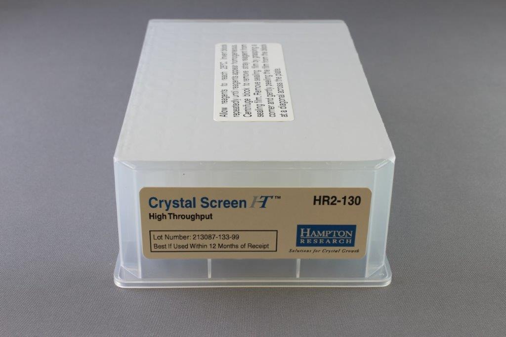 HR2-130 Crystal Screen HT 1.0 mL block format Crystal Screen • Crystal Screen 2 • Crystal Screen HT蛋白结晶-Hampton