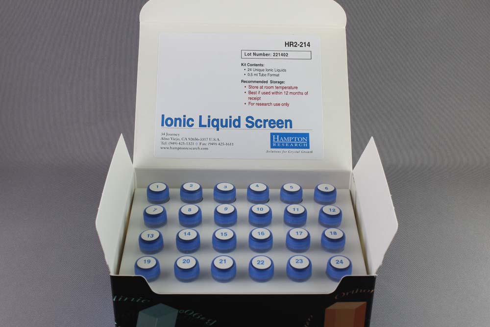 HR2-214 Ionic Liquid Screen Ionic Liquid Screen-Hampton离子液体删选试剂