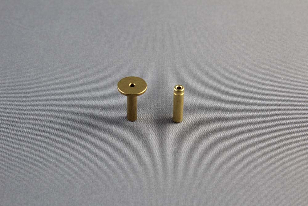 Brass Specimen Pin-Hampton毛细管和玻璃纤维安装座