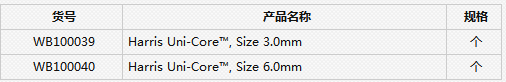WB100040英国whatman沃特曼Harris 取样器打孔器