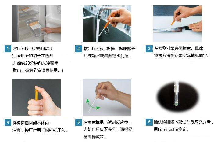 ATP荧光检测仪配套试剂棒——LuciPac A3系列